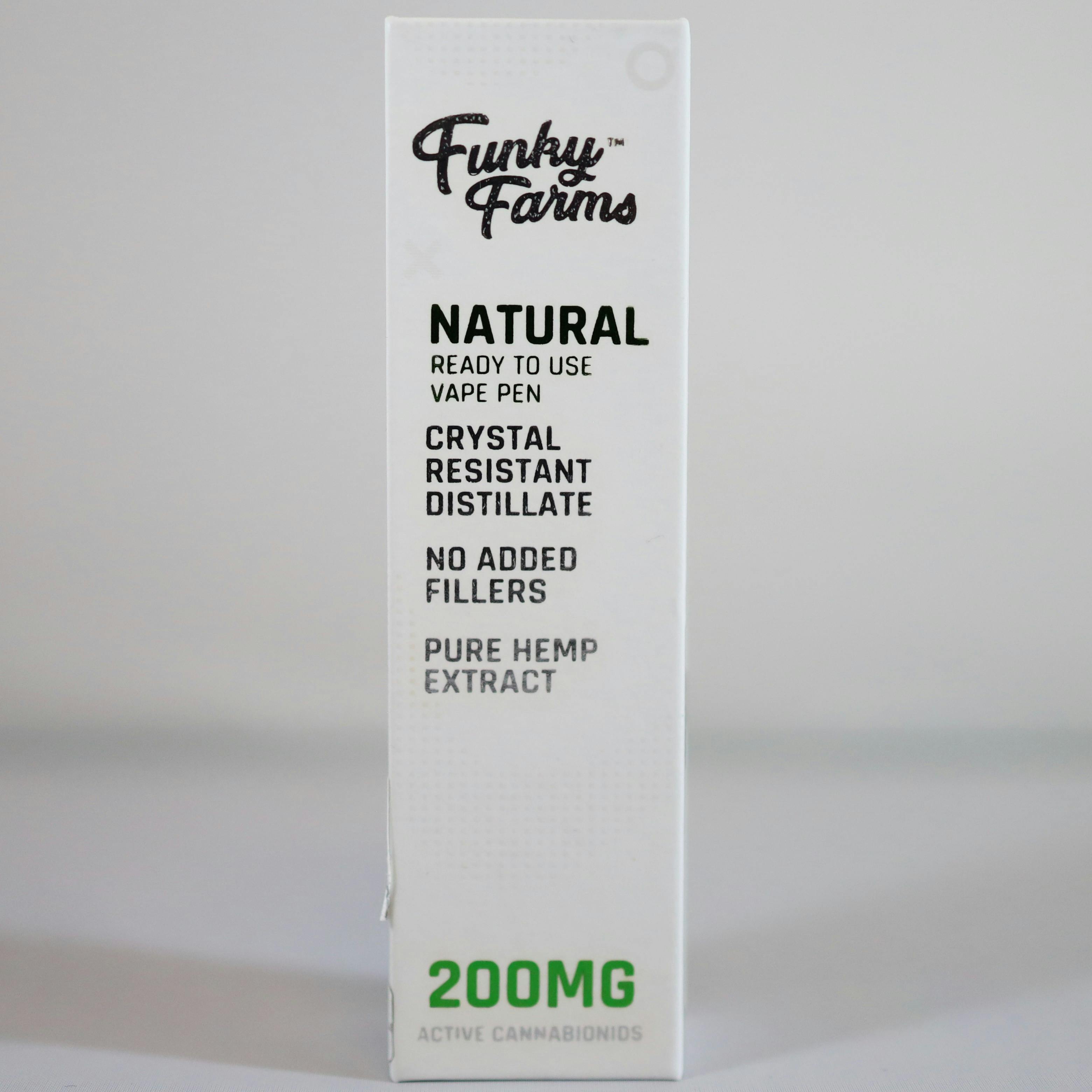 Natural CBD Vape Disposable 200mg